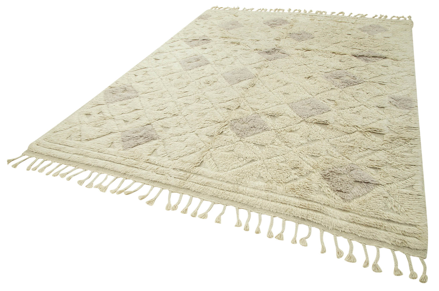 8x10 Beige Moroccan Rug - 37337