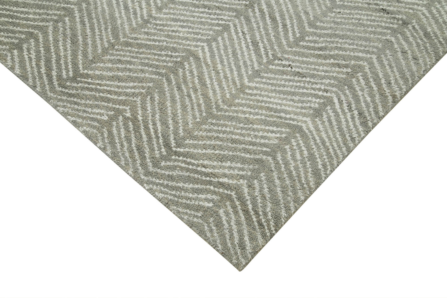 8x10 Grey Moroccan Rug - 37338