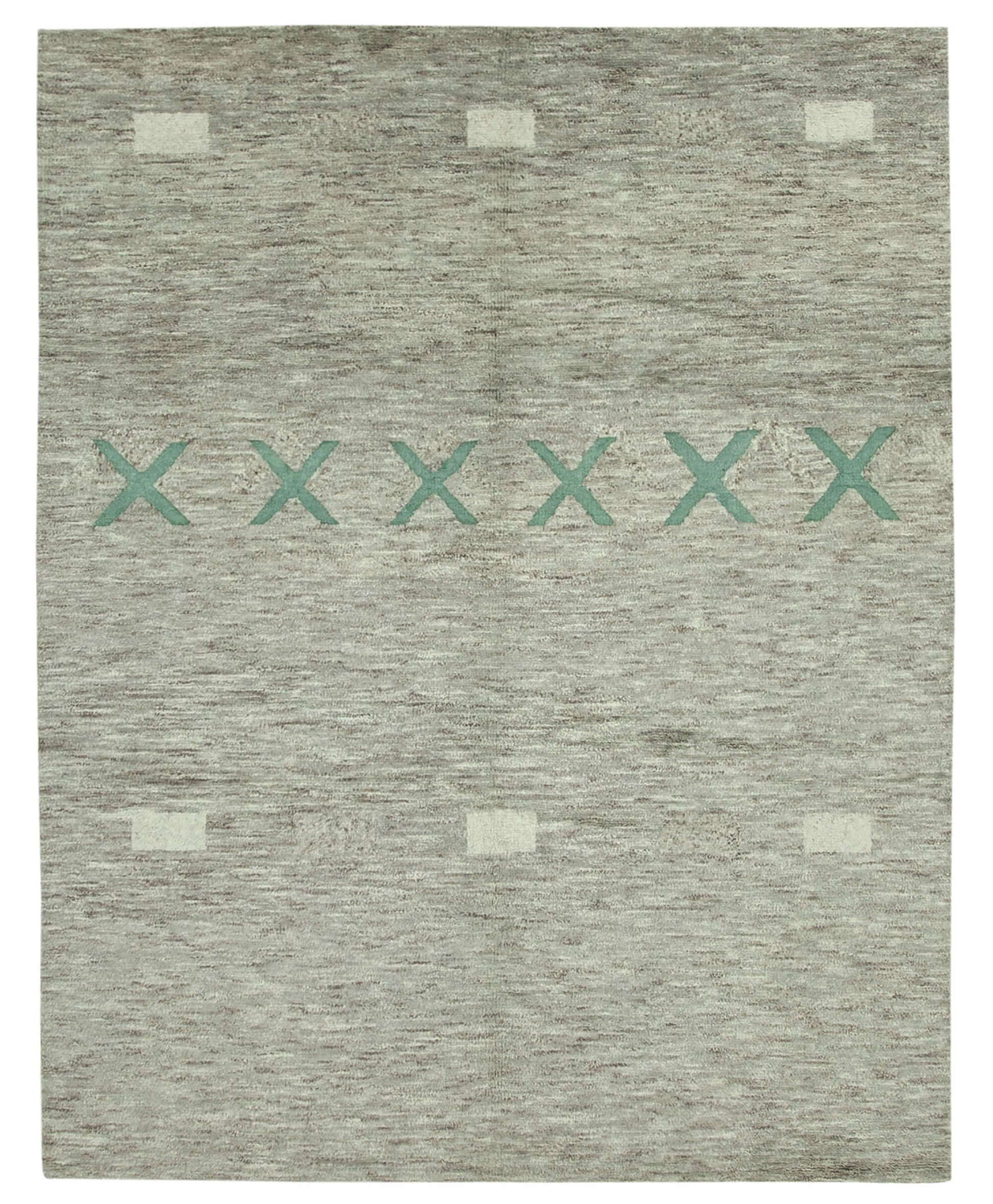 8x10 Grey Moroccan Rug - 37339