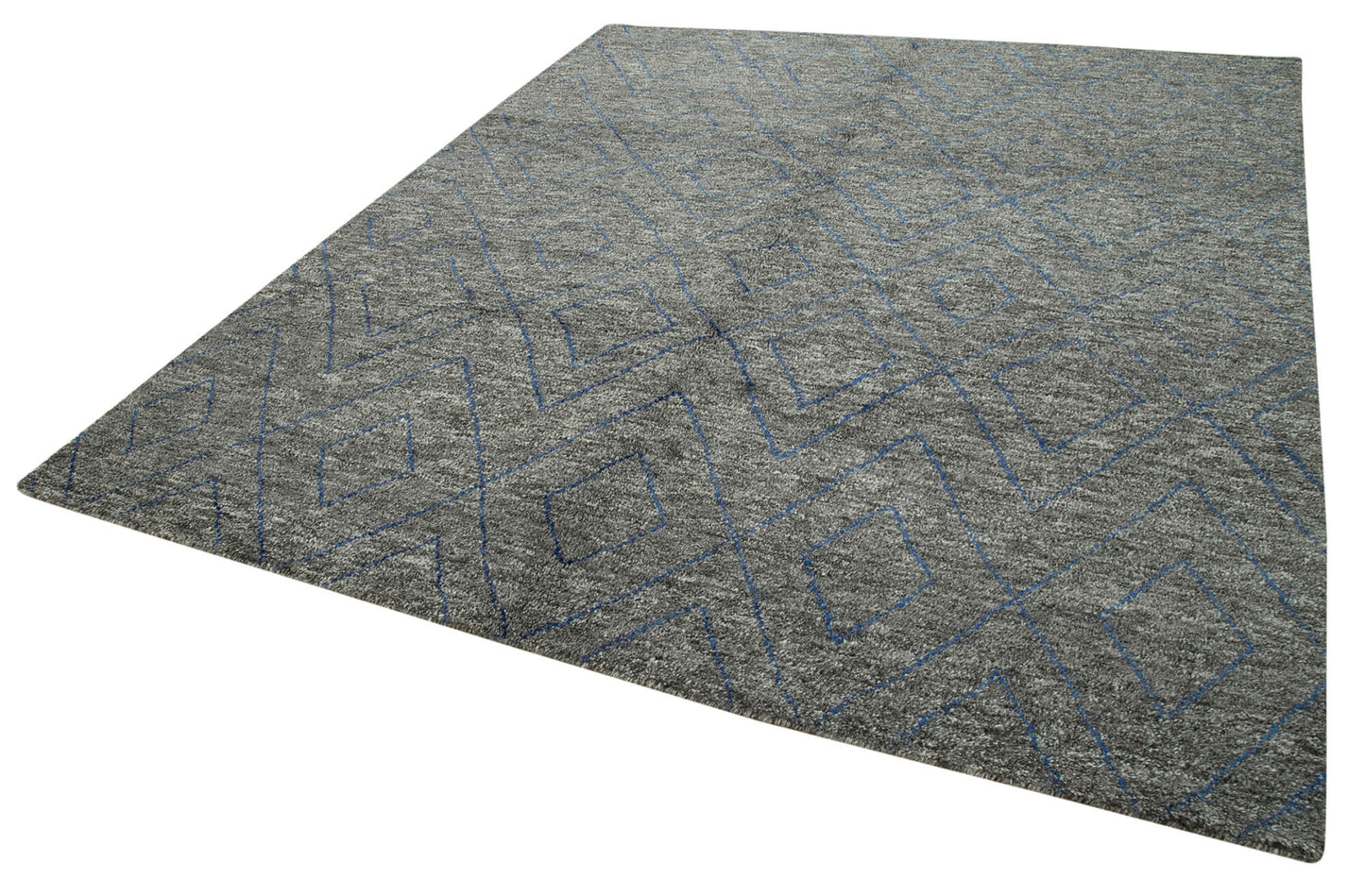 8x10 Grey Moroccan Rug - 37343