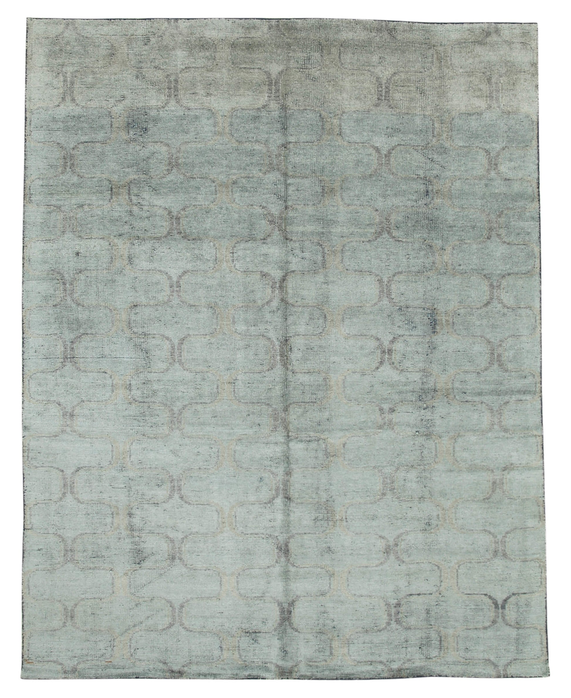 8x10 Grey Moroccan Rug - 37344