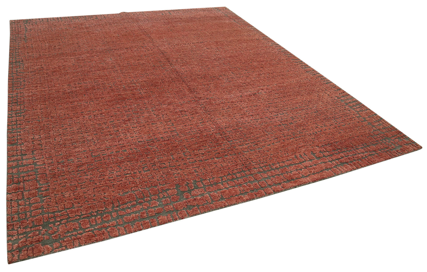 8x10 Red Moroccan Rug - 37348