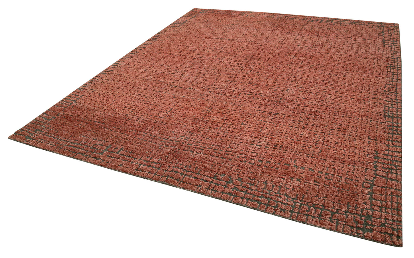 8x10 Red Moroccan Rug - 37348