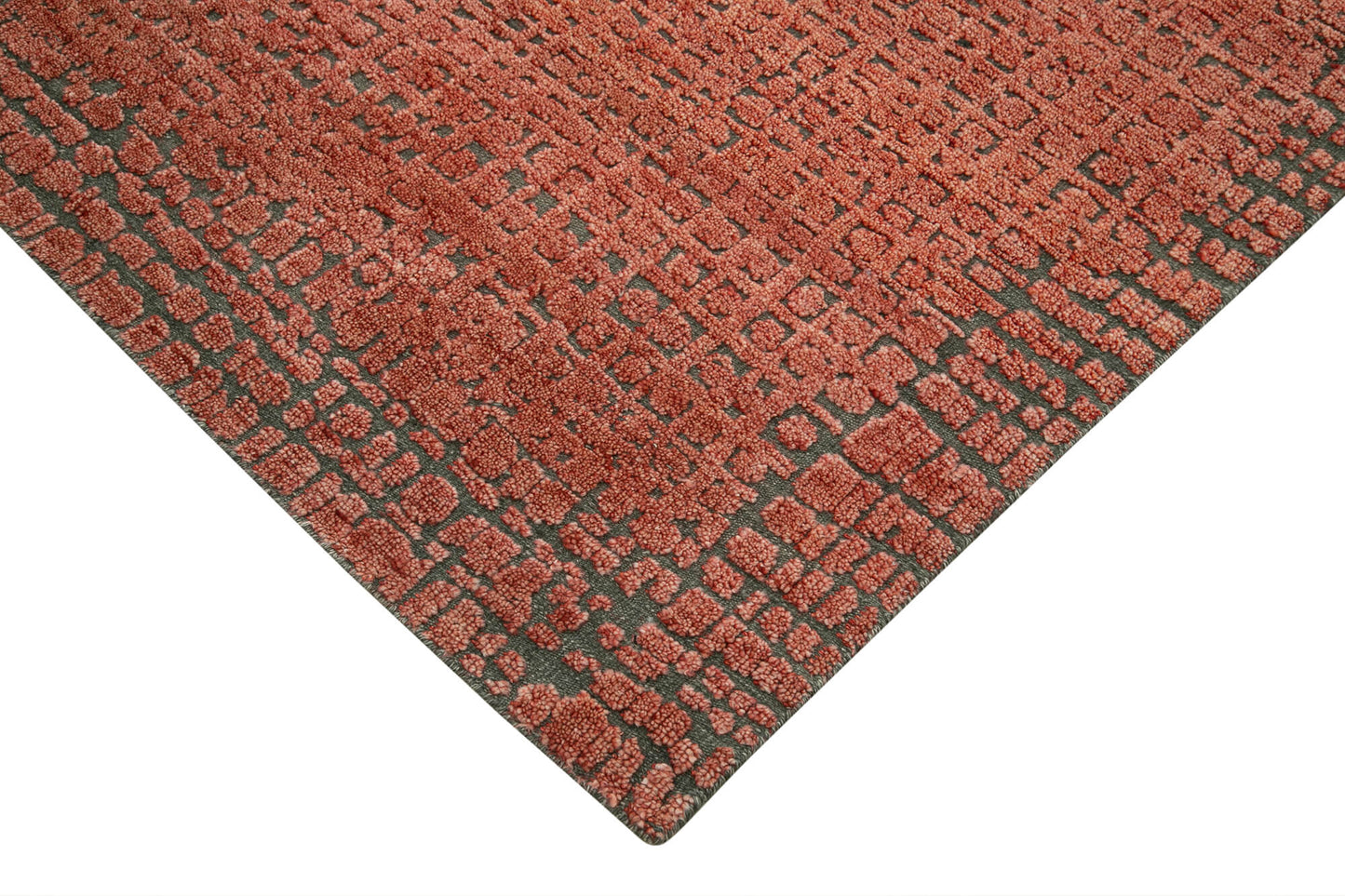 8x10 Red Moroccan Rug - 37348