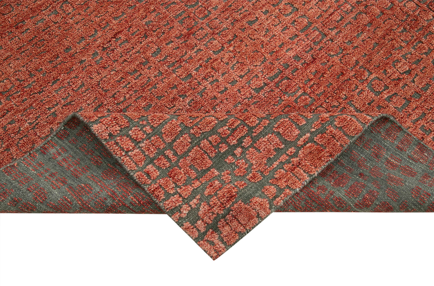 8x10 Red Moroccan Rug - 37348