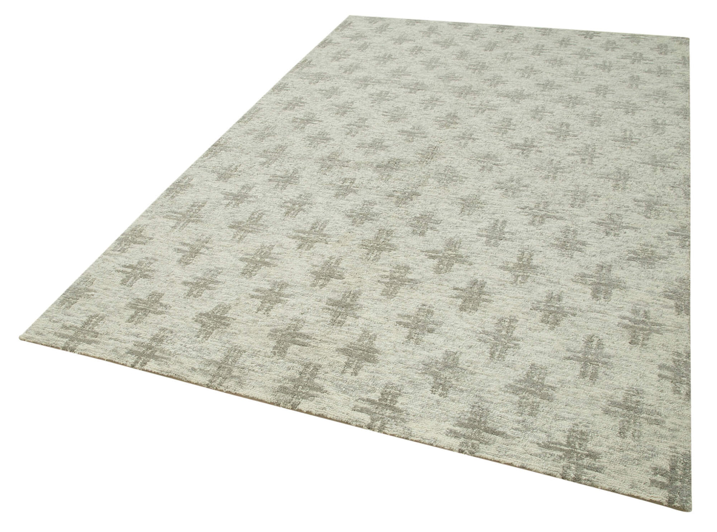 6x9 Beige Moroccan Rug - 37352