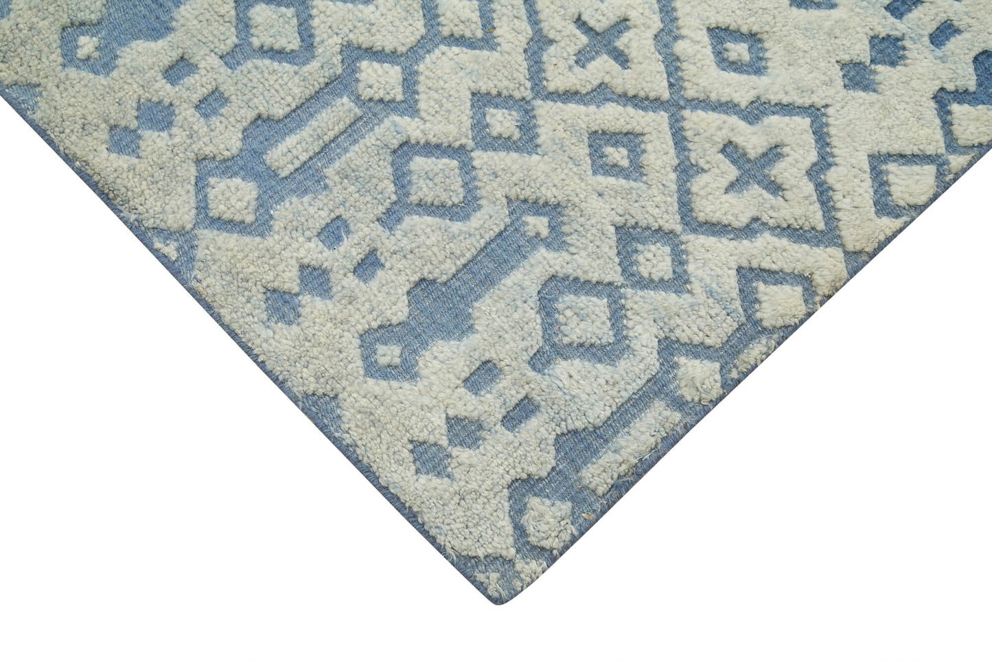 5x8 Blue Moroccan Rug - 37355