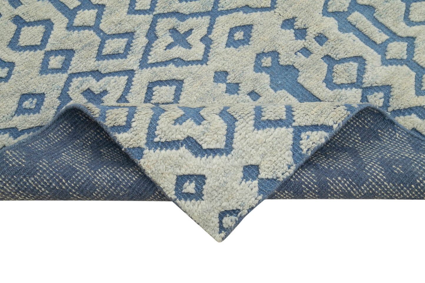 5x8 Blue Moroccan Rug - 37355