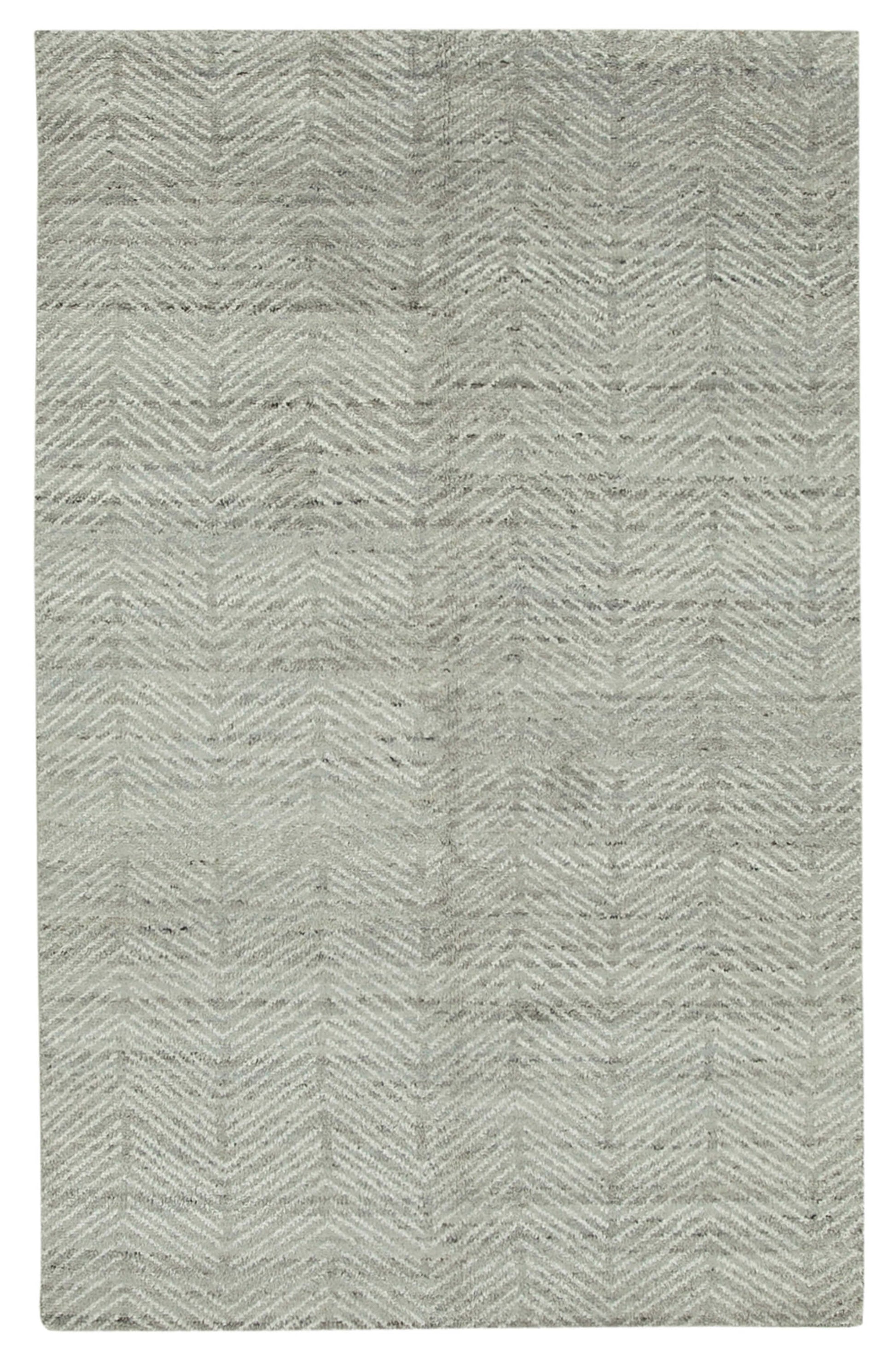 5x8 Grey Moroccan Rug - 37356