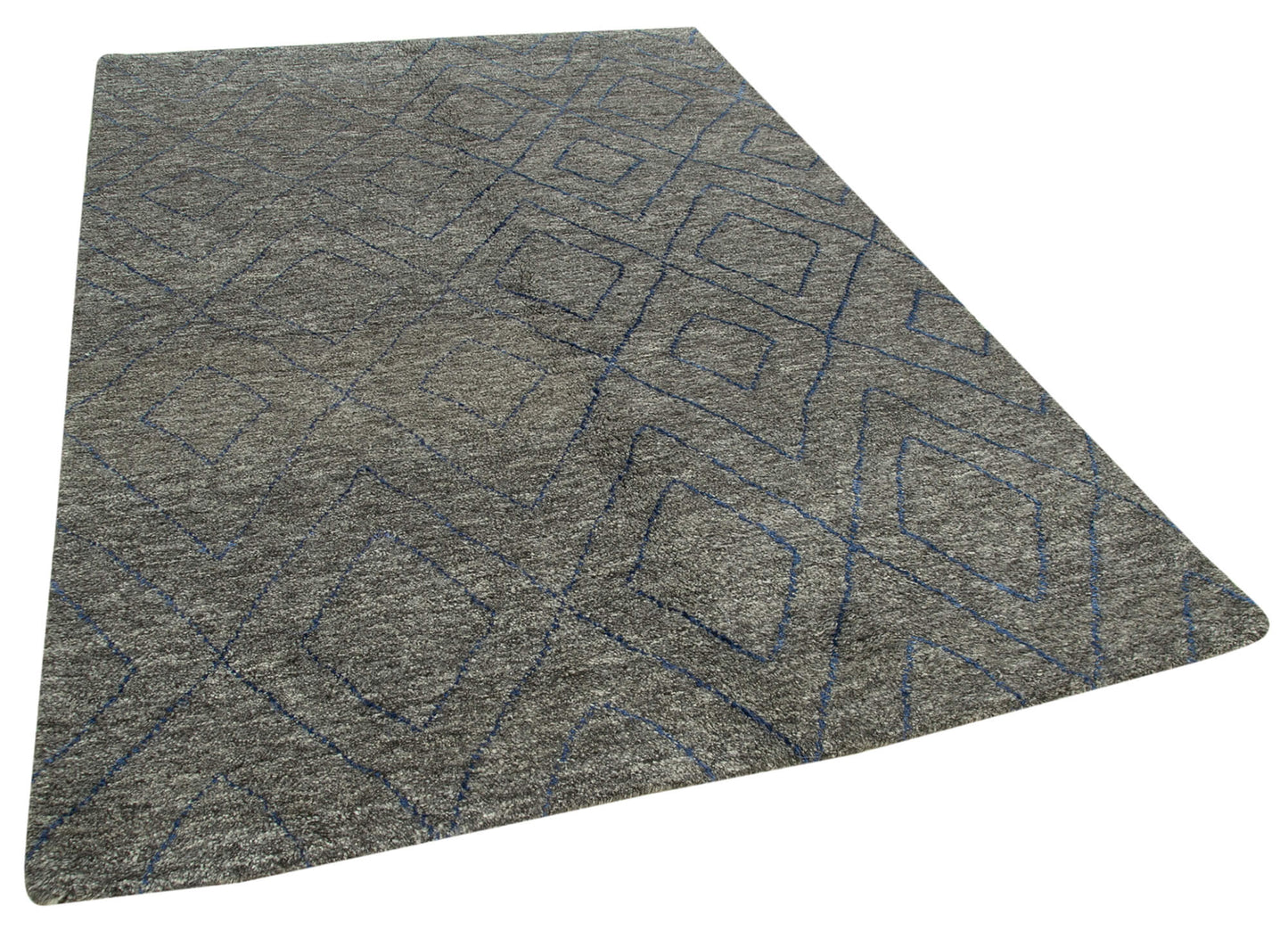 6x9 Grey Moroccan Rug - 37358