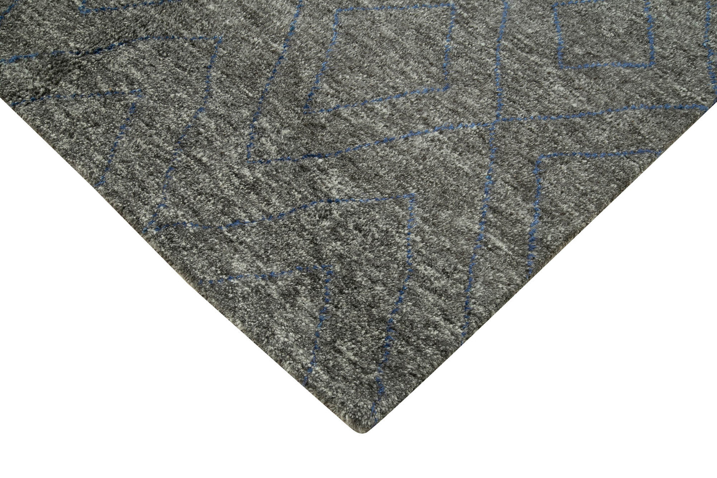 6x9 Grey Moroccan Rug - 37358