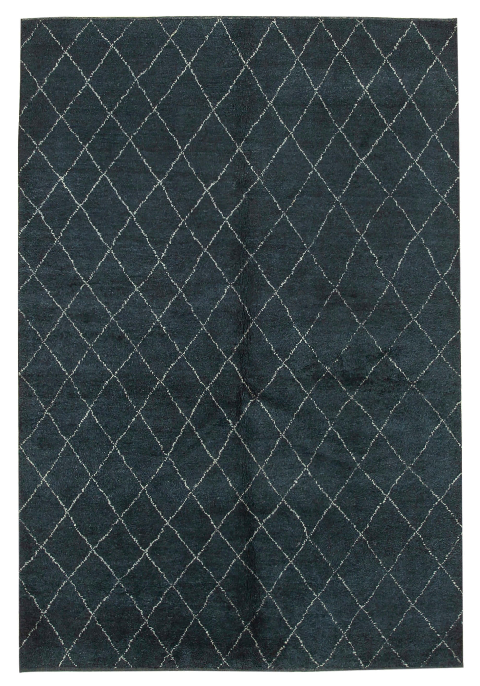 6x9 Blue Moroccan Rug - 37359