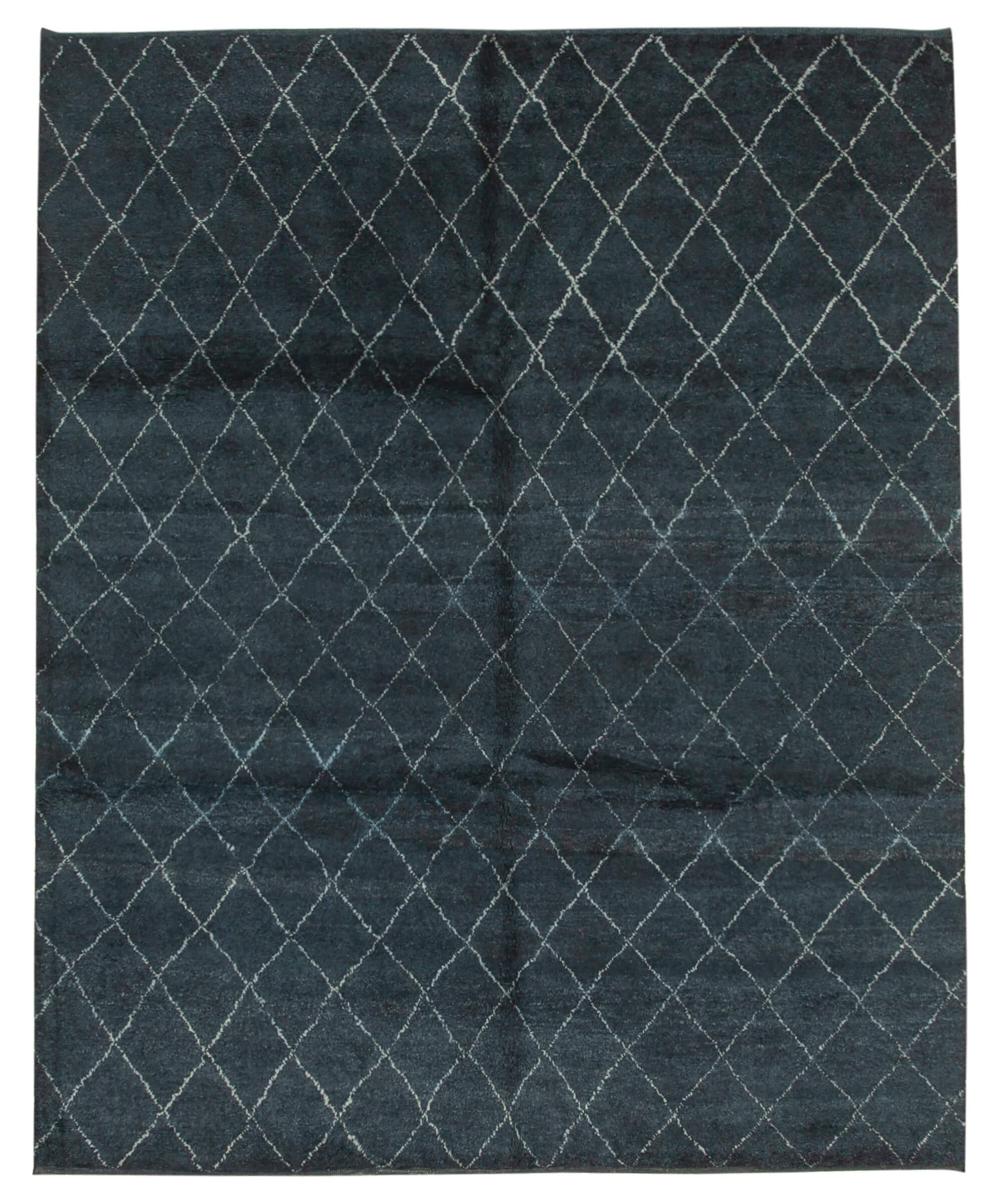 8x10 Blue Moroccan Rug - 37361