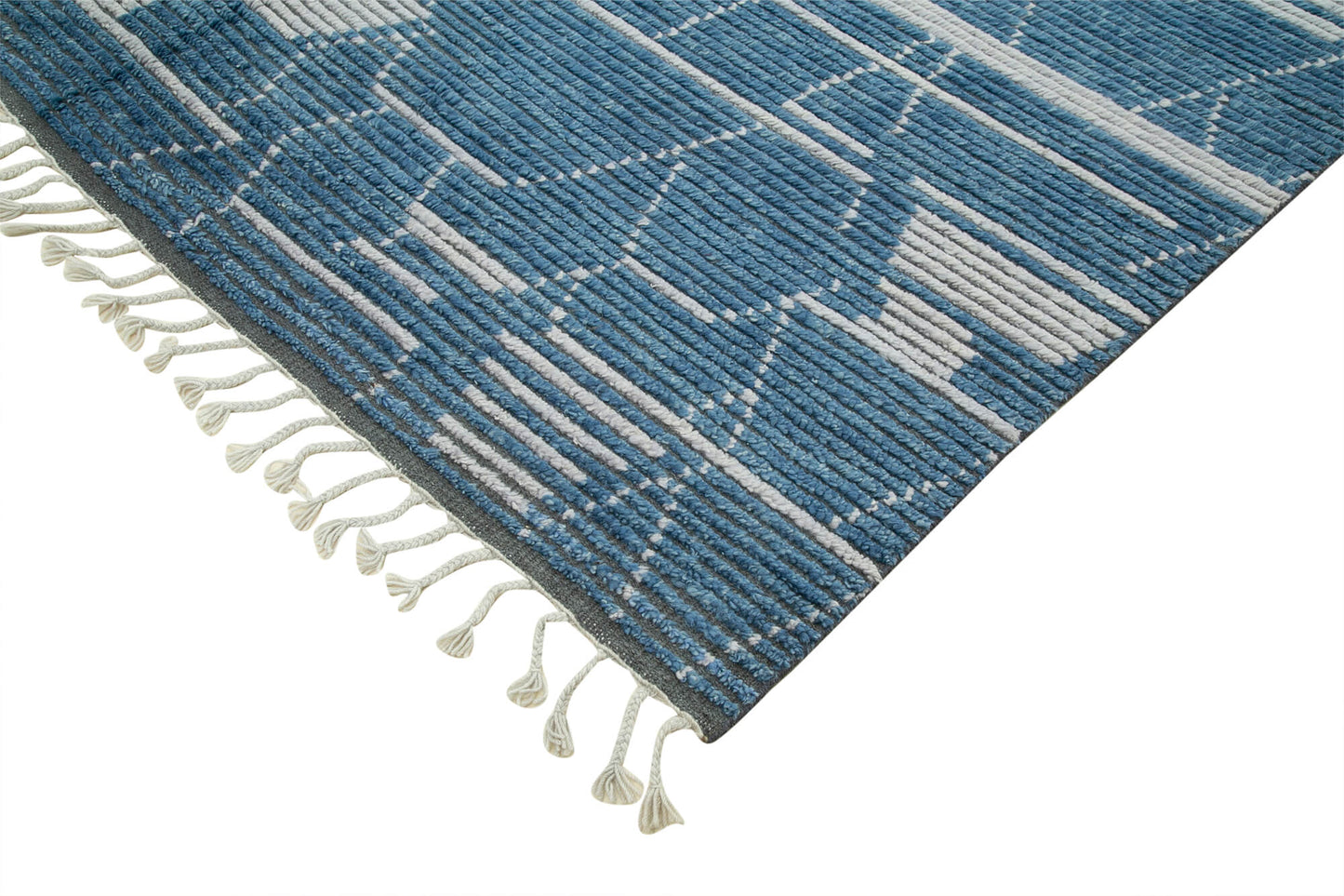 8x10 Blue Moroccan Rug - 37362