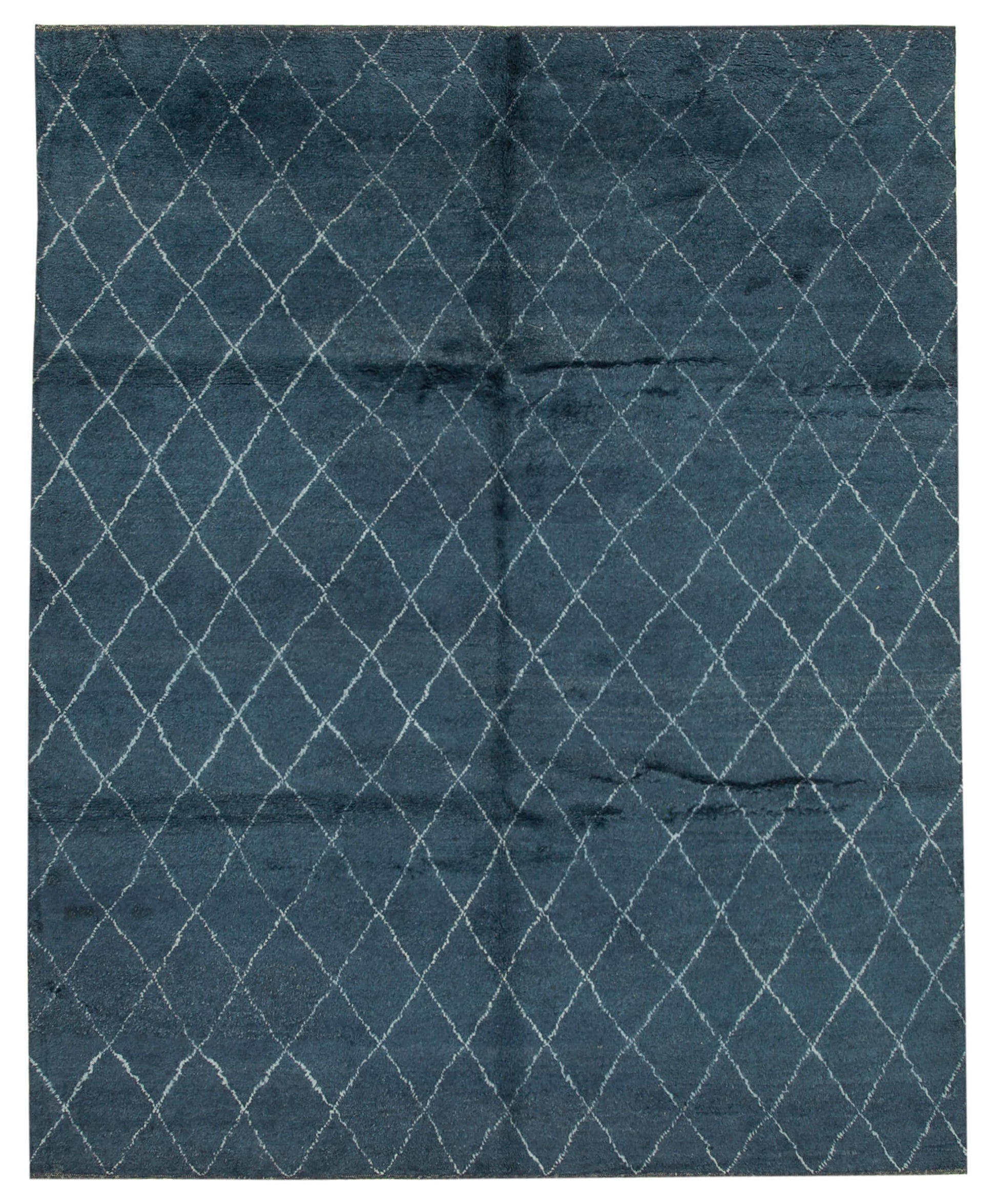 8x10 Blue Moroccan Rug - 37364