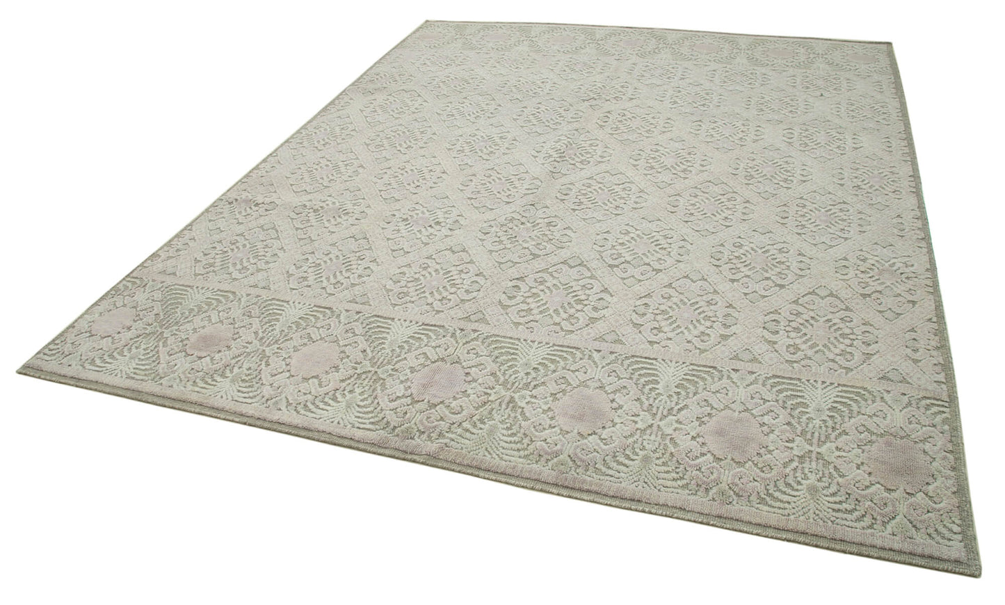 8x10 Beige Moroccan Rug - 37367