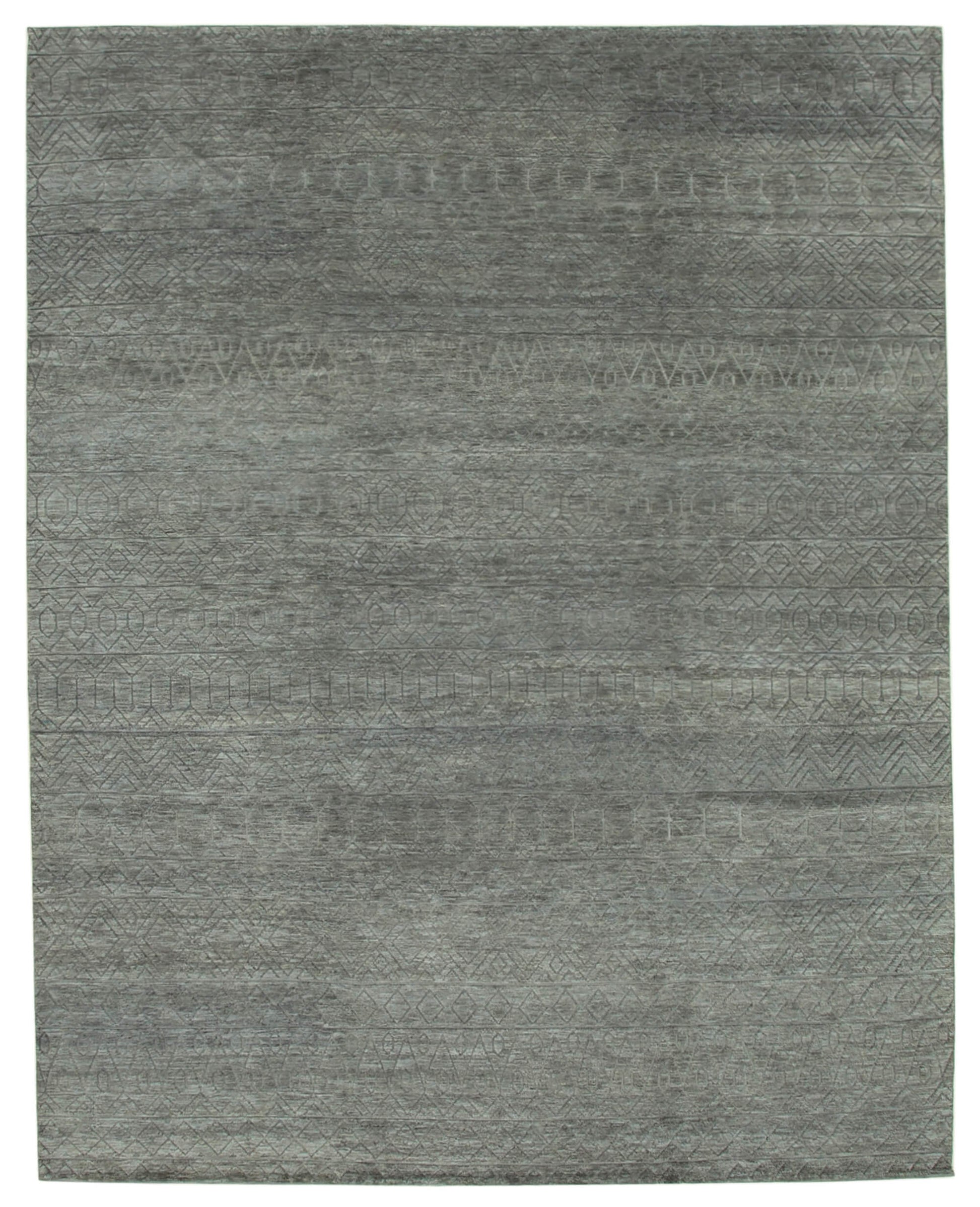 10x14 Grey Moroccan Rug - 37395