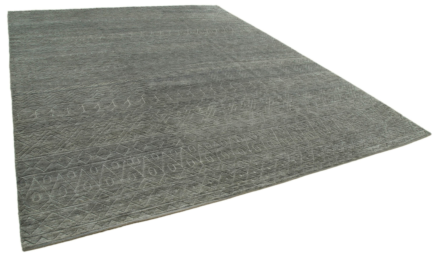 10x14 Grey Moroccan Rug - 37395