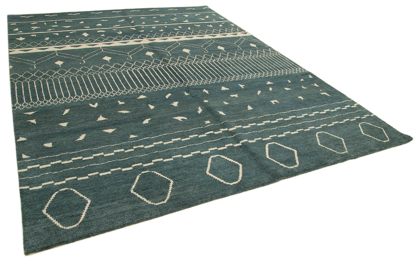 9x12 Blue Moroccan Rug - 37401