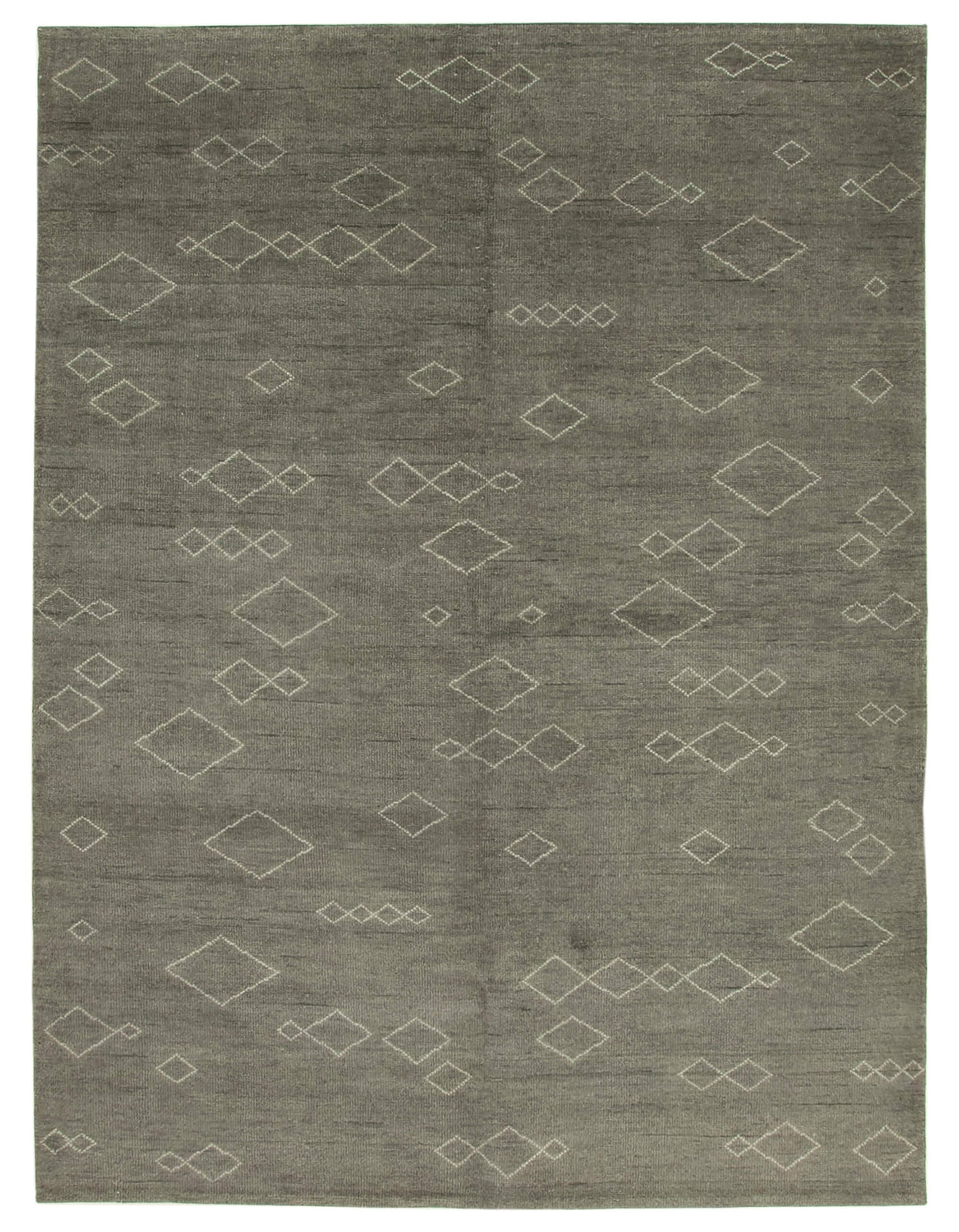 9x12 Grey Moroccan Rug - 37406