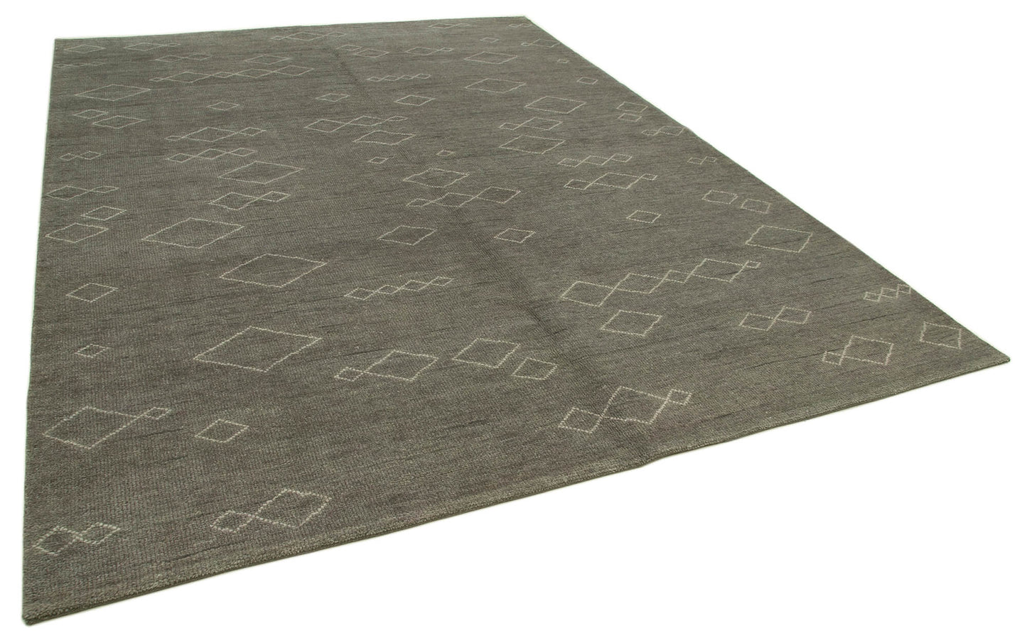 9x12 Grey Moroccan Rug - 37406