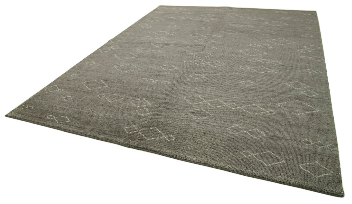 9x12 Grey Moroccan Rug - 37406