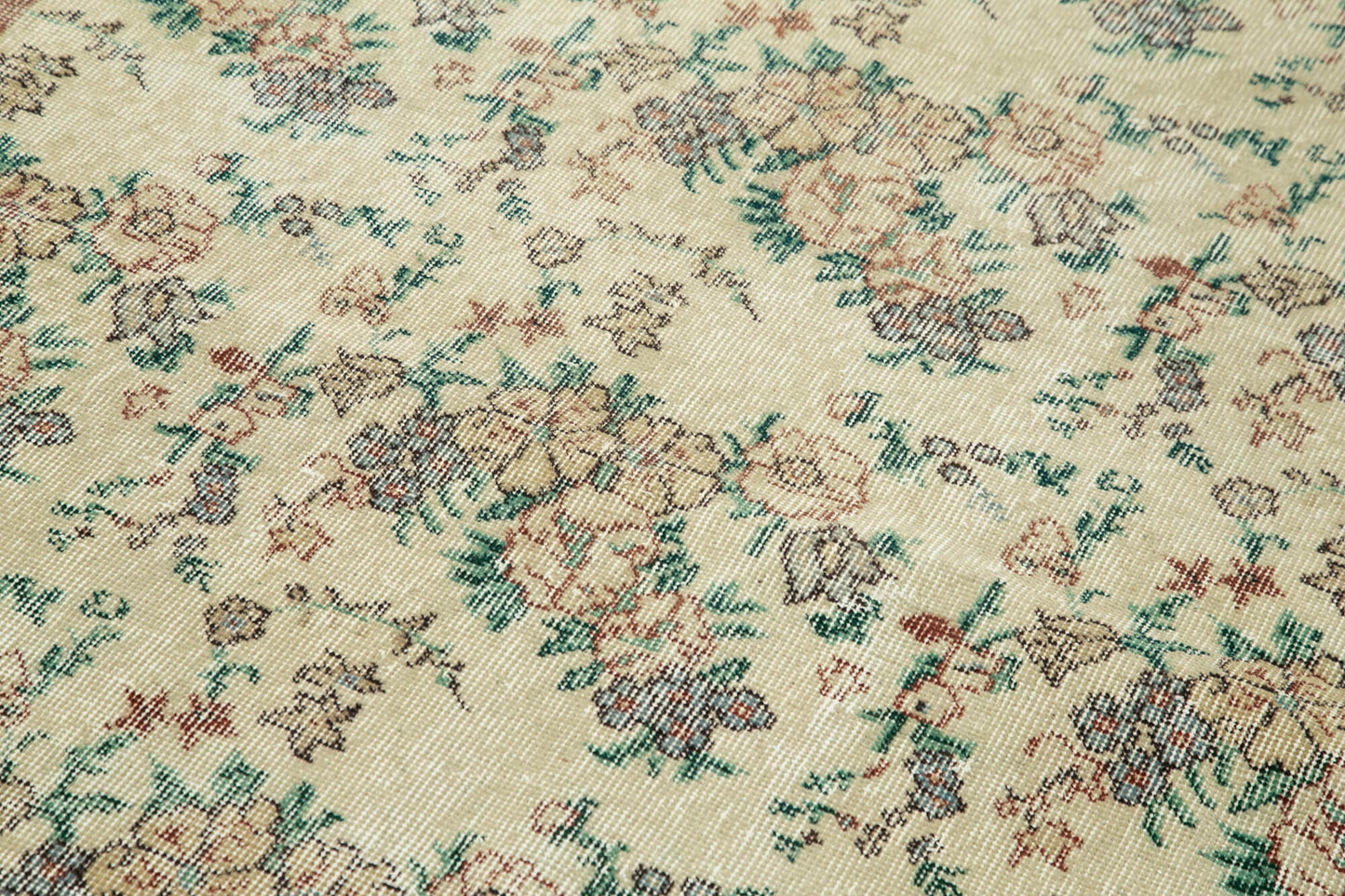 4x8 Beige Overdyed Rug - 37454