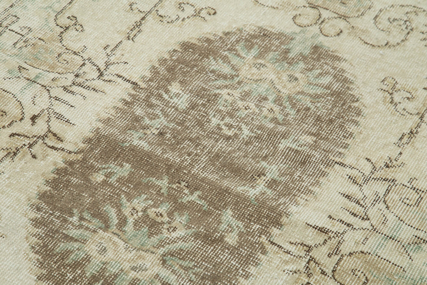 4x8 Beige Overdyed Rug - 37464