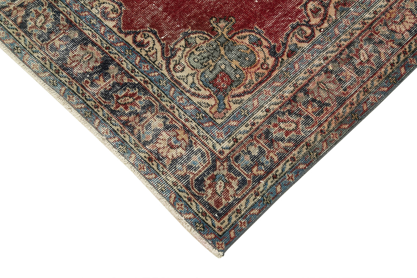 4x7 Red Overdyed Rug - 37466