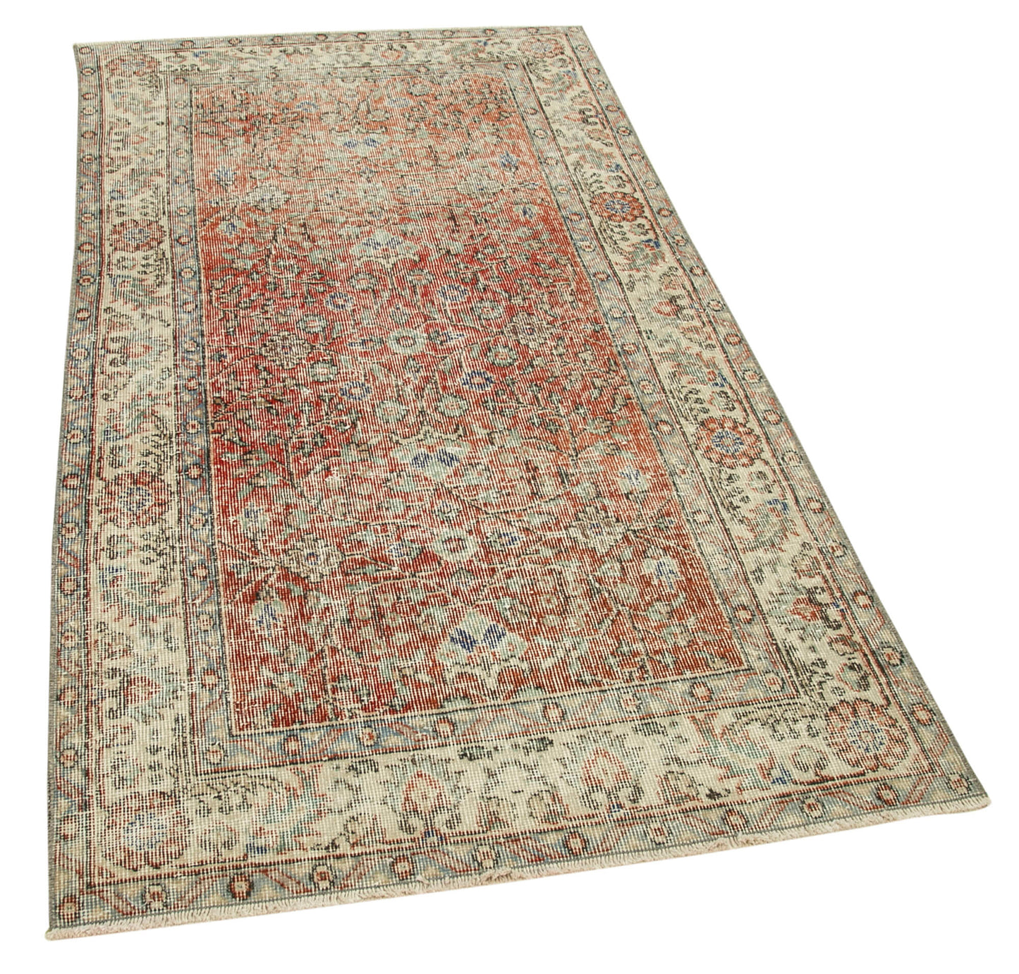 3x7 Beige Overdyed Rug - 37468