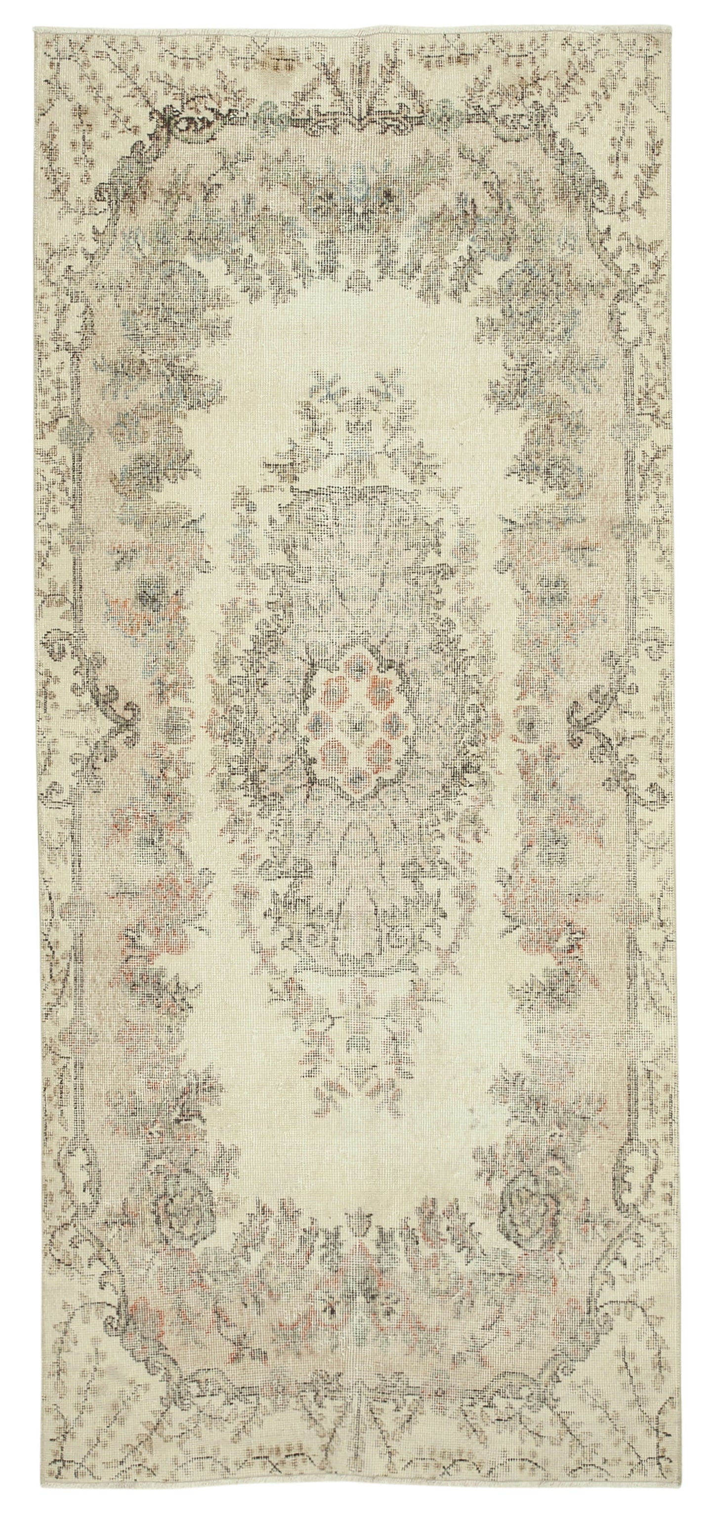 4x8 Beige Overdyed Rug - 37481