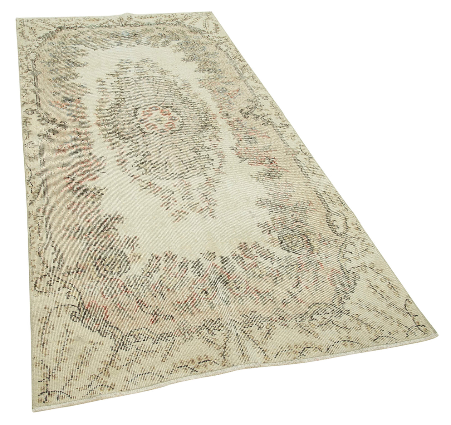 4x8 Beige Overdyed Rug - 37481