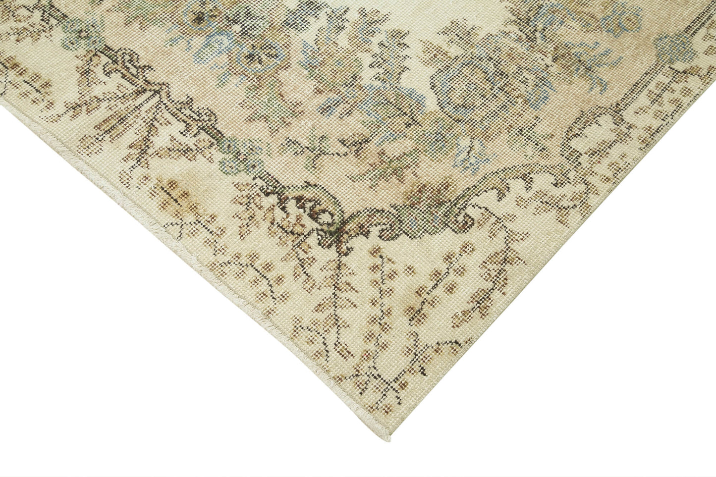 4x8 Beige Overdyed Rug - 37481