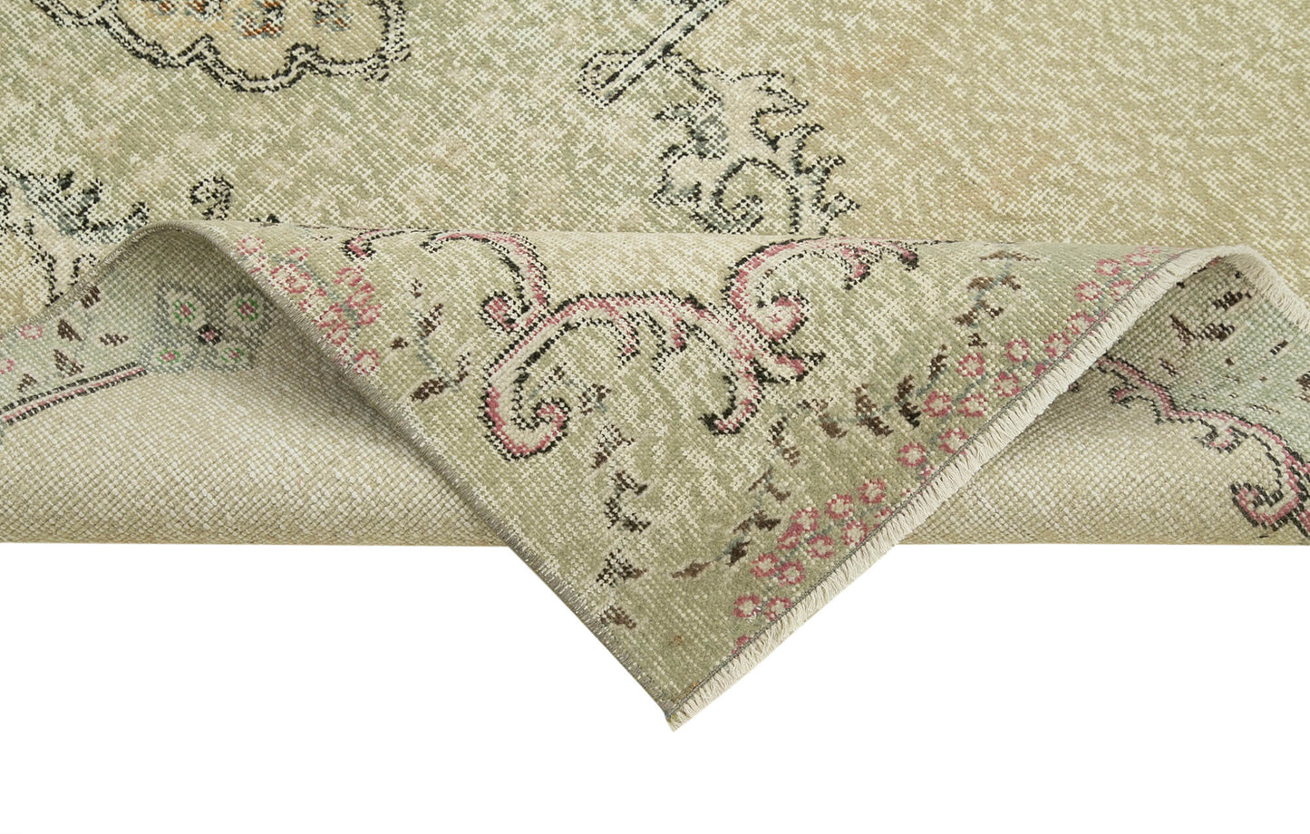 4x7 Beige Overdyed Rug - 37483