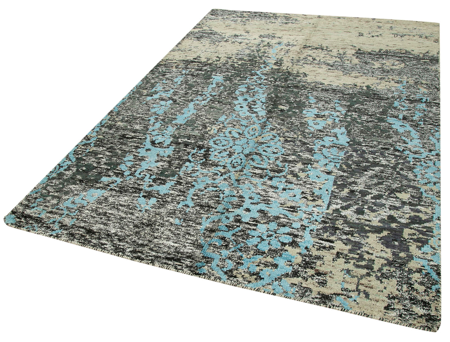 6x9 Grey Moroccan Rug - 37493