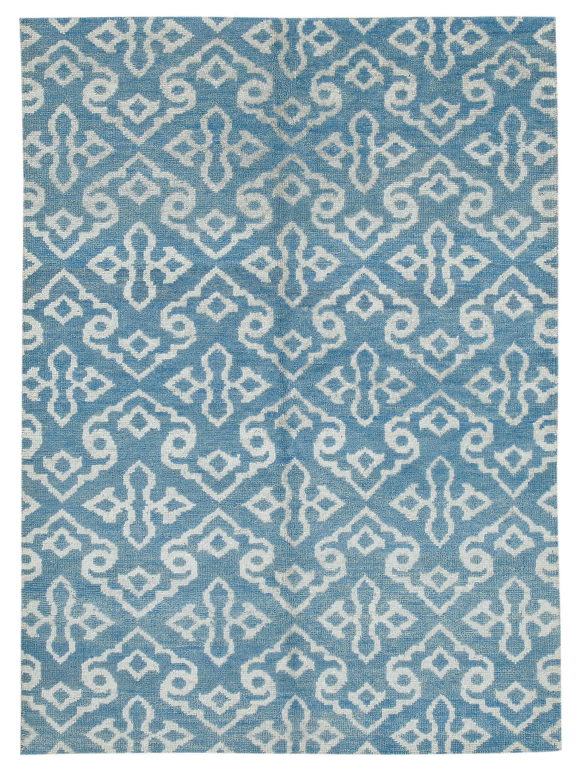 6x8 Blue Moroccan Rug - 37504