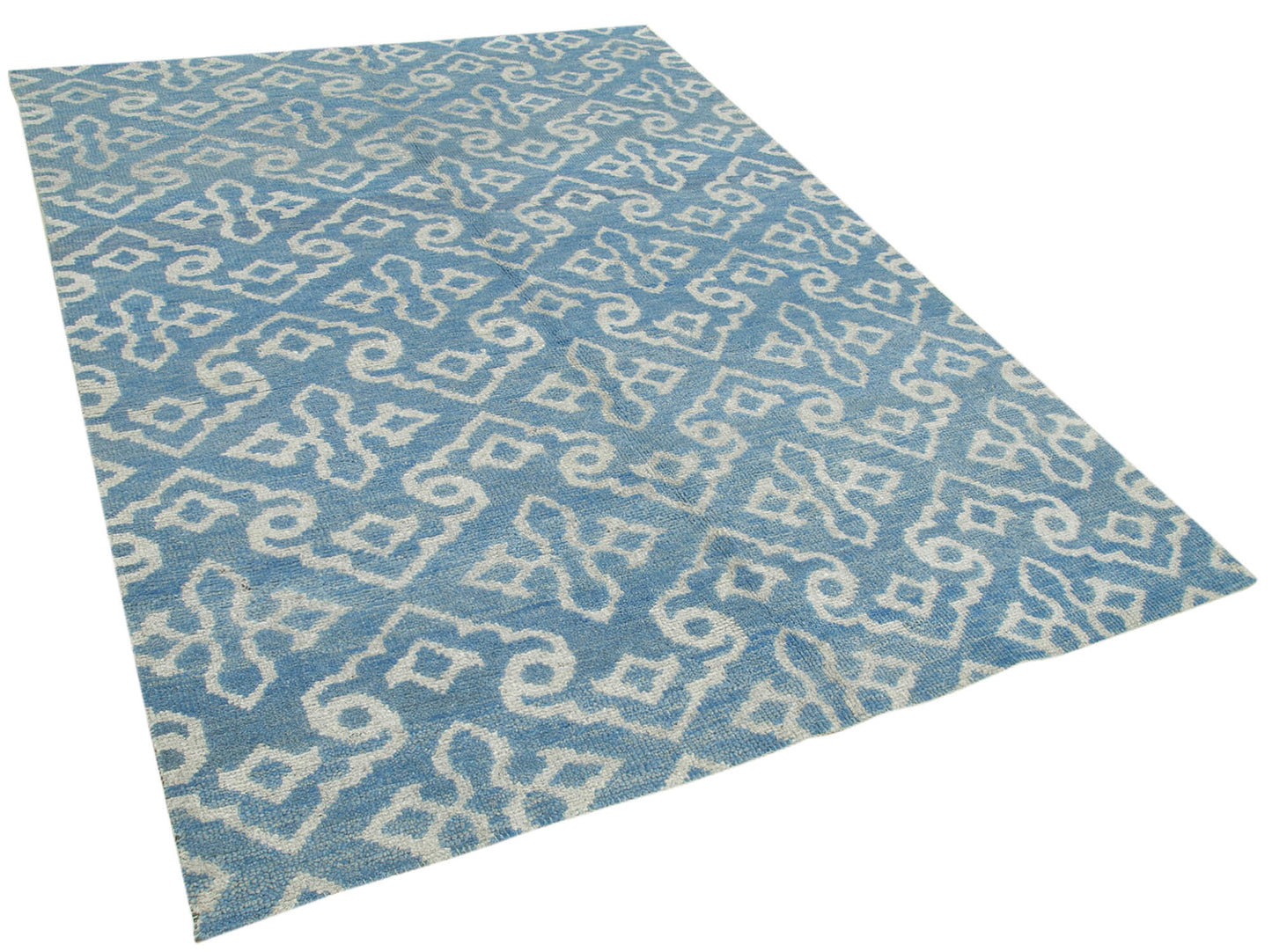 6x8 Blue Moroccan Rug - 37504