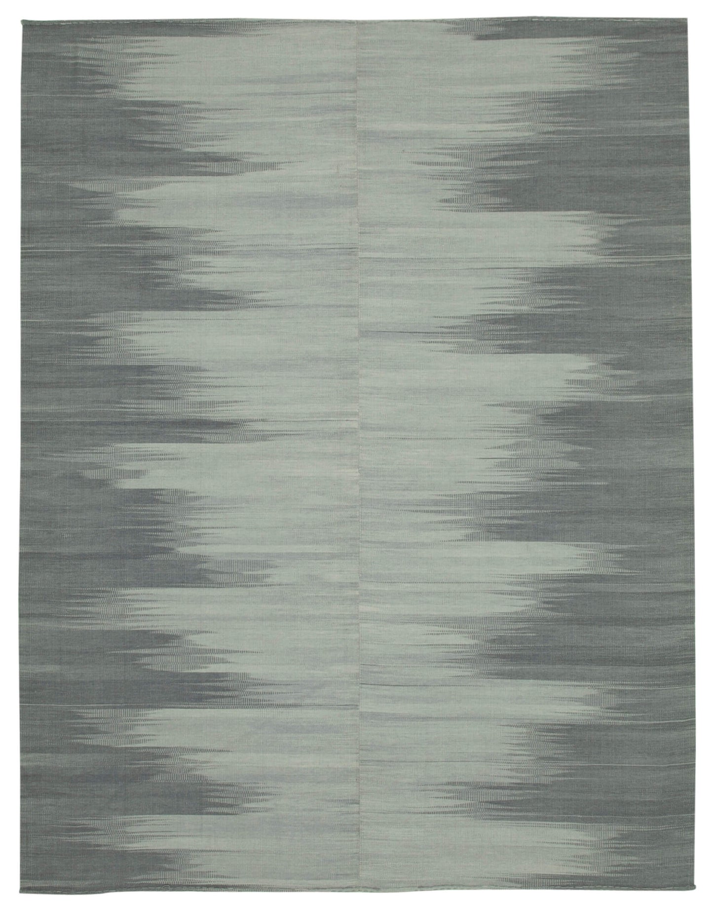 10x13 Grey Contemporary Kilim Rug - 37508