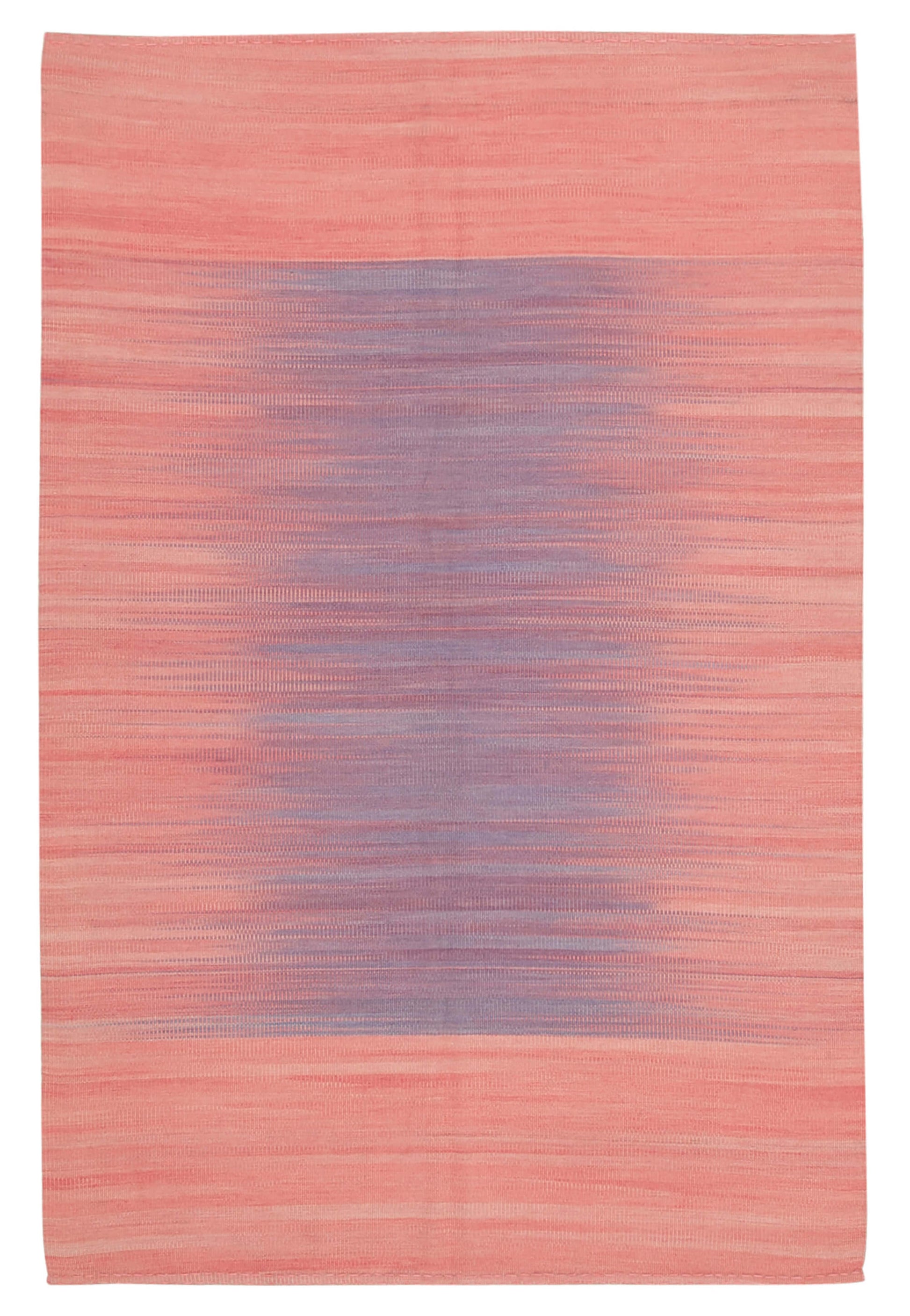 6x9 Pink Contemporary Kilim Rug - 37525