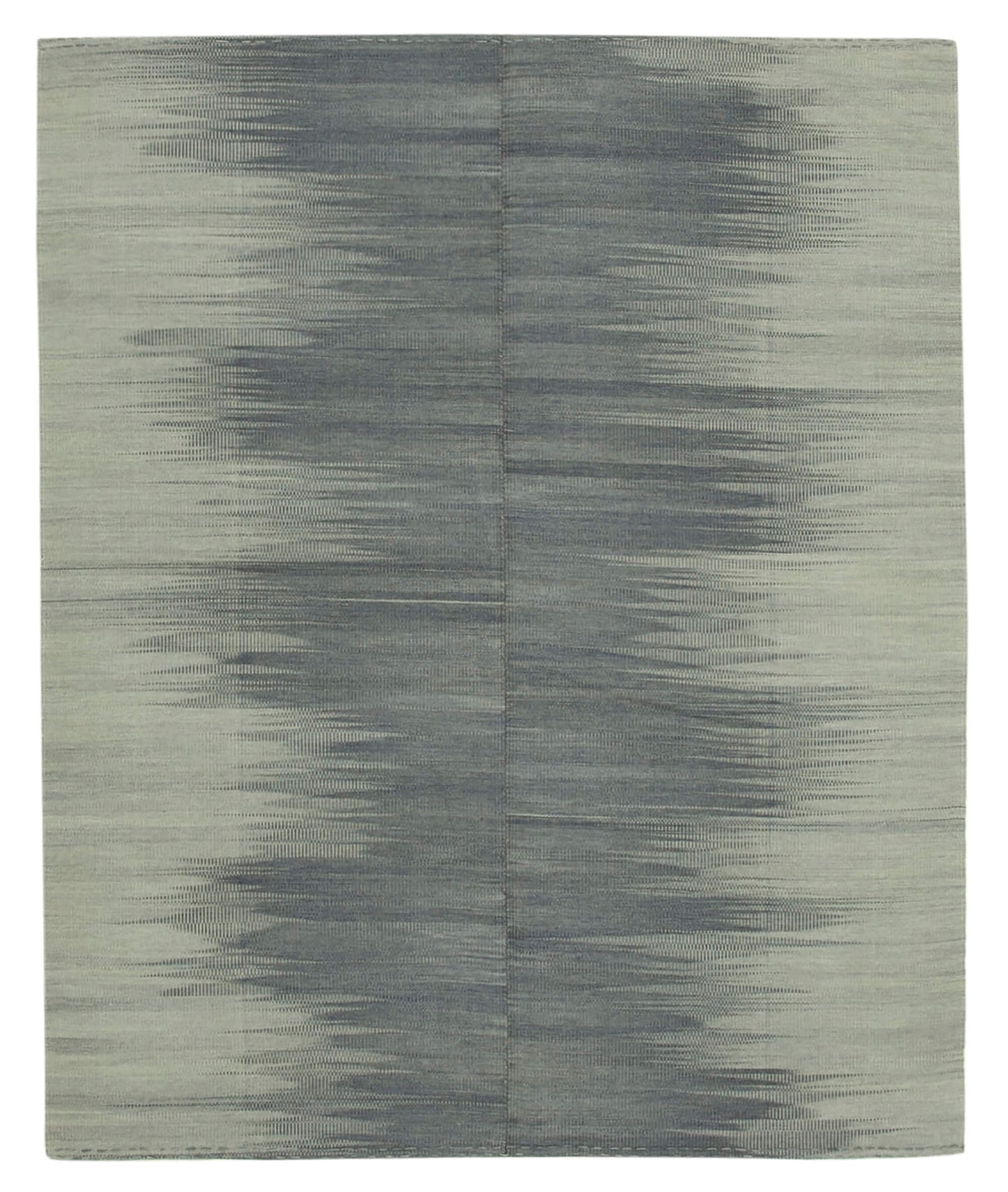 7x8 Grey Contemporary Kilim Rug - 37536