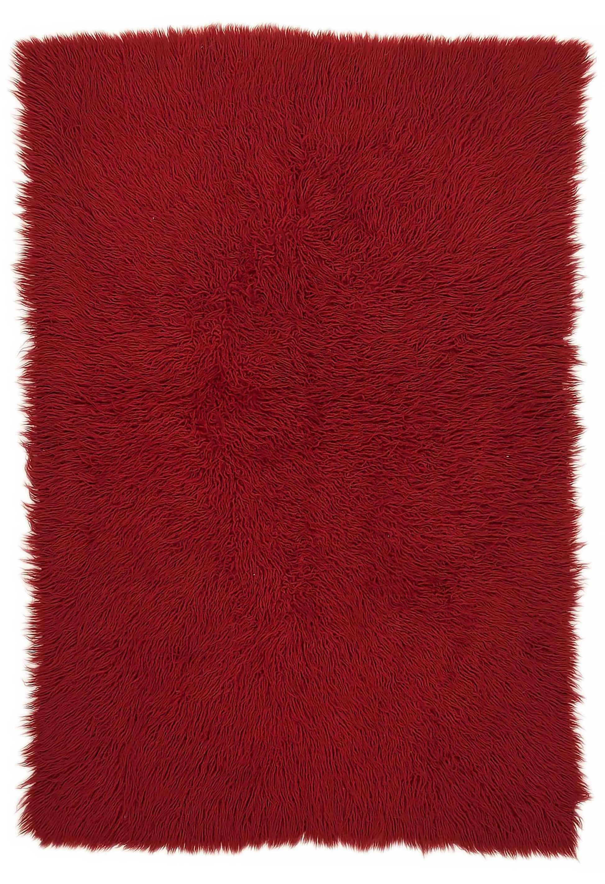 4x7 Red Vintage Tulu Rug - 37571