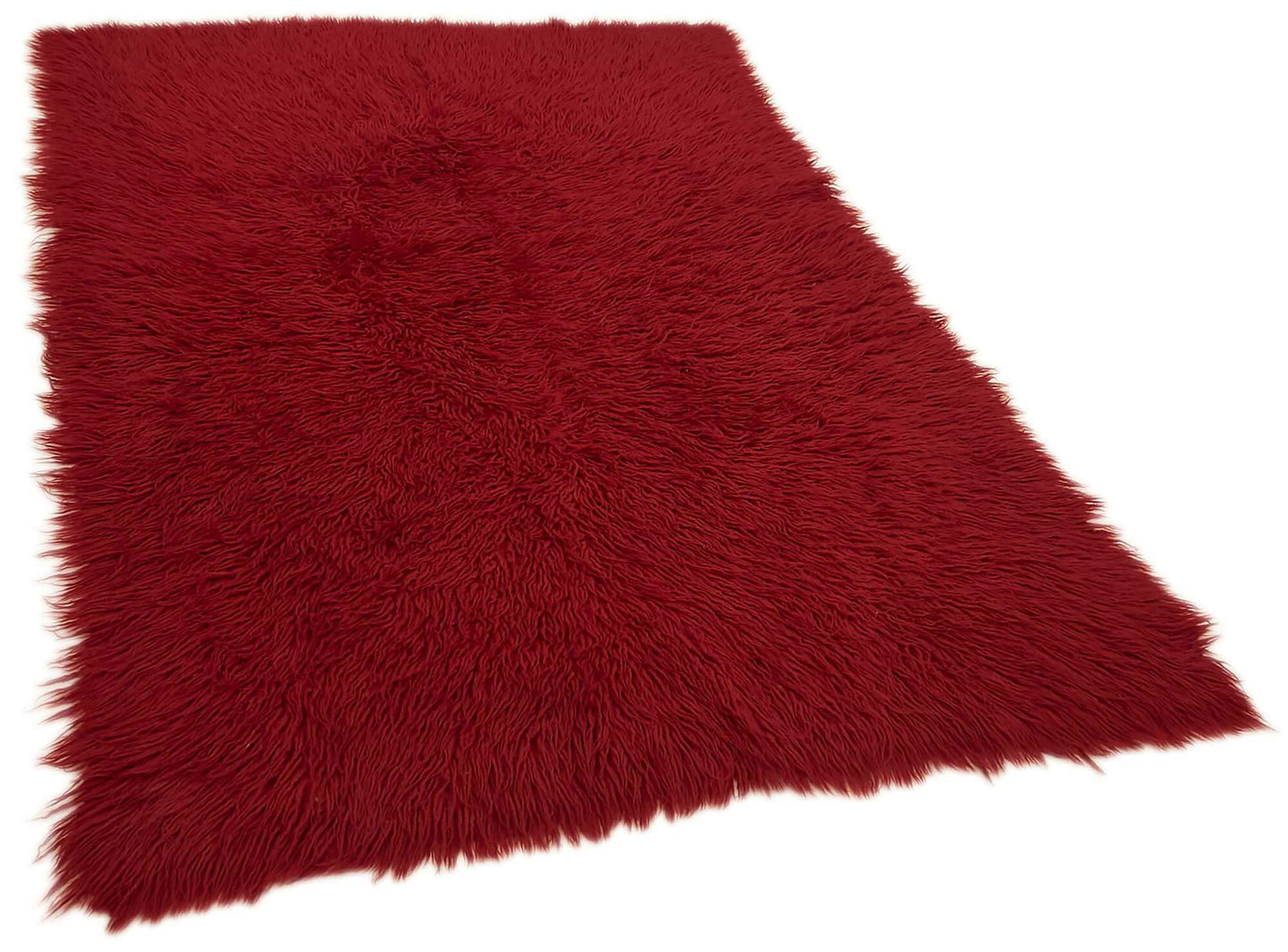 4x7 Red Vintage Tulu Rug - 37571