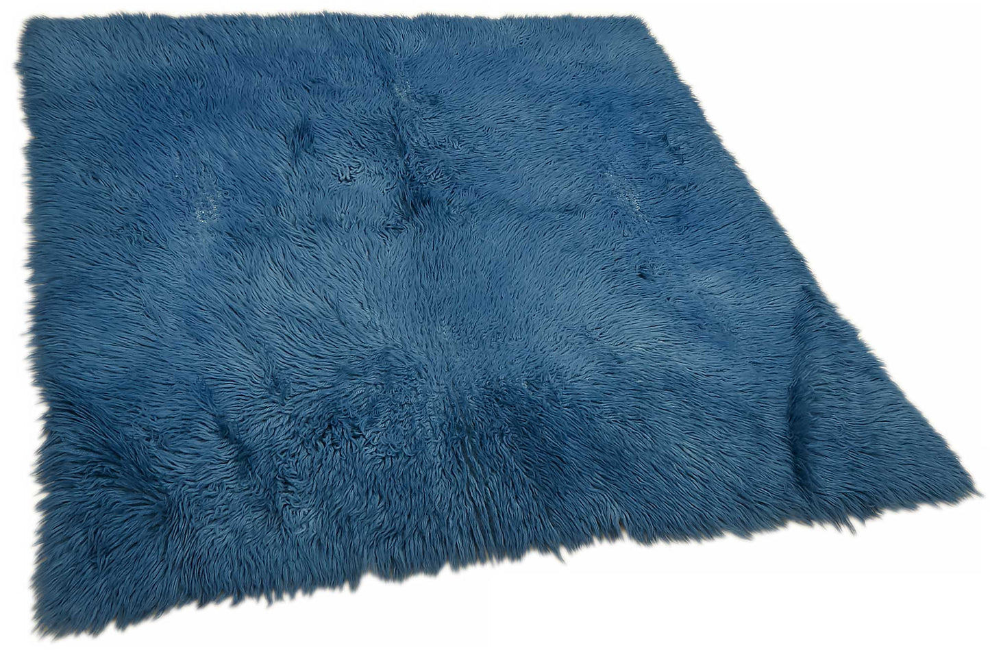 5x5 Blue Vintage Tulu Rug - 37593