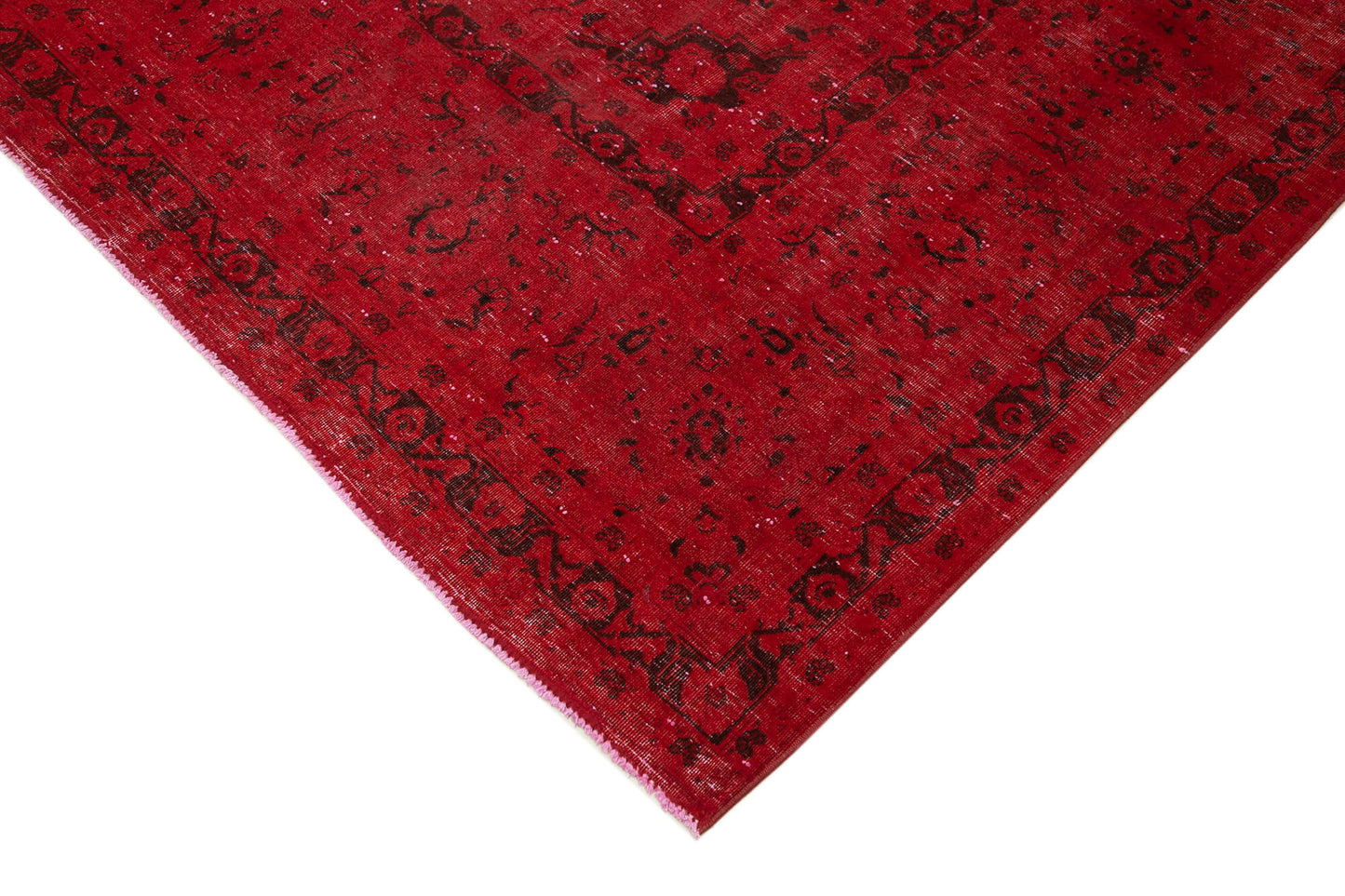 10x13 Red Overdyed Large Area Rug - 37788