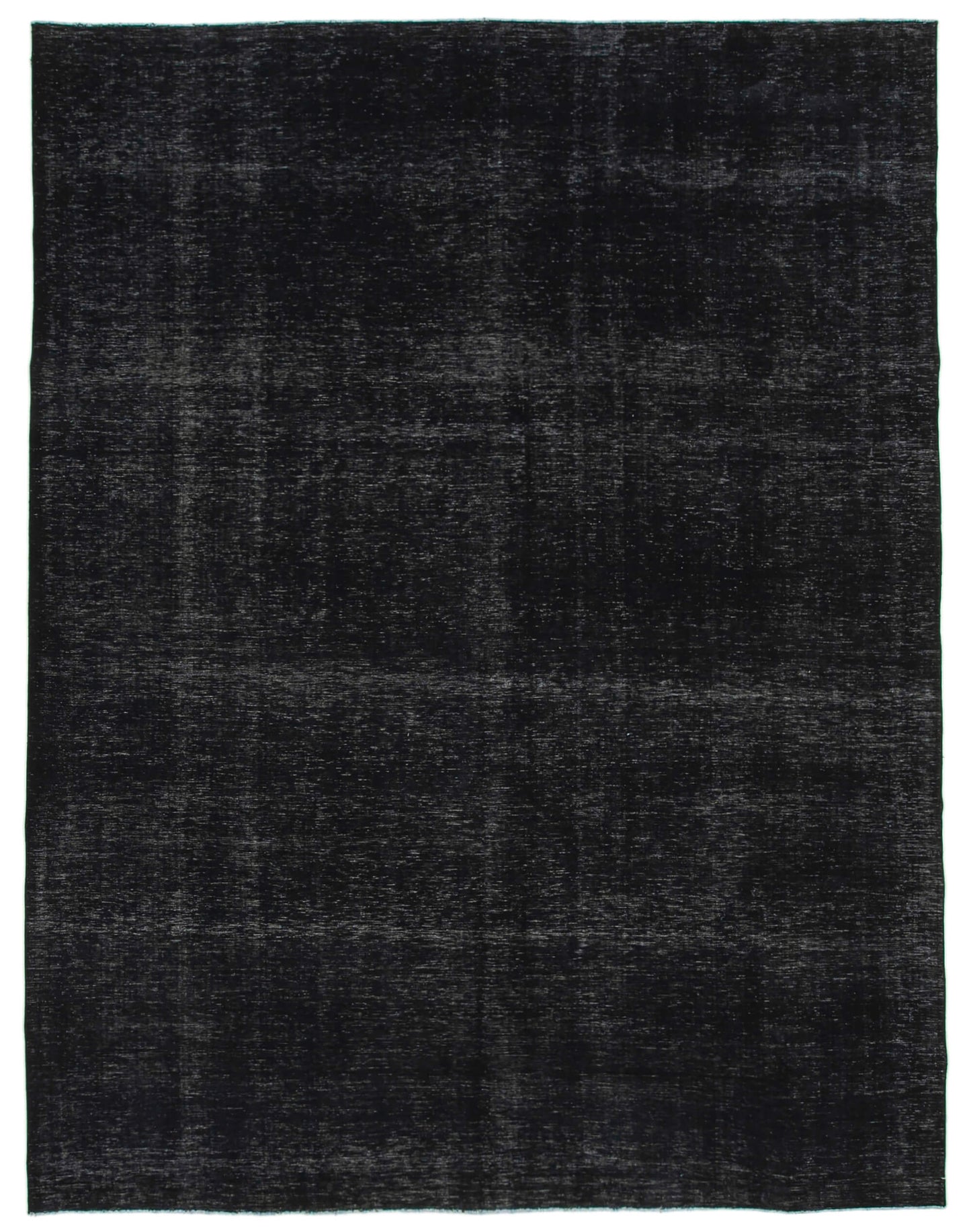 10x13 Black Overdyed Large Area Rug - 37789