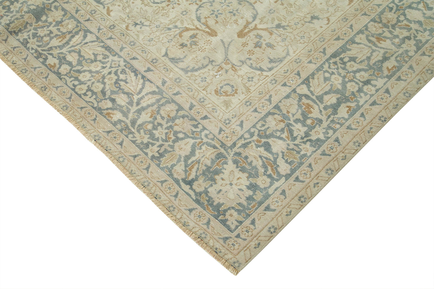 7x10 Beige Vintage Rug - 37851