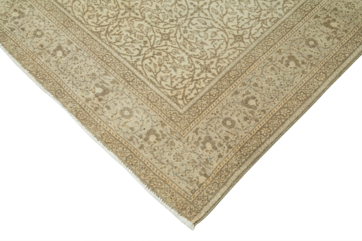 6x9 Beige Vintage Rug - 37852