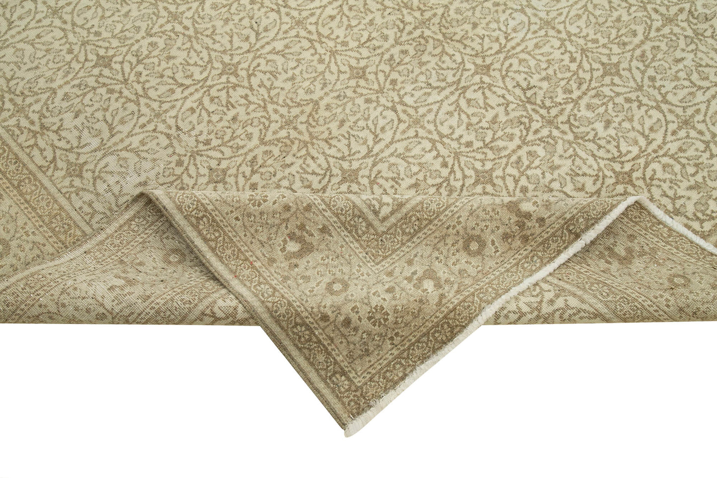 6x9 Beige Vintage Rug - 37852