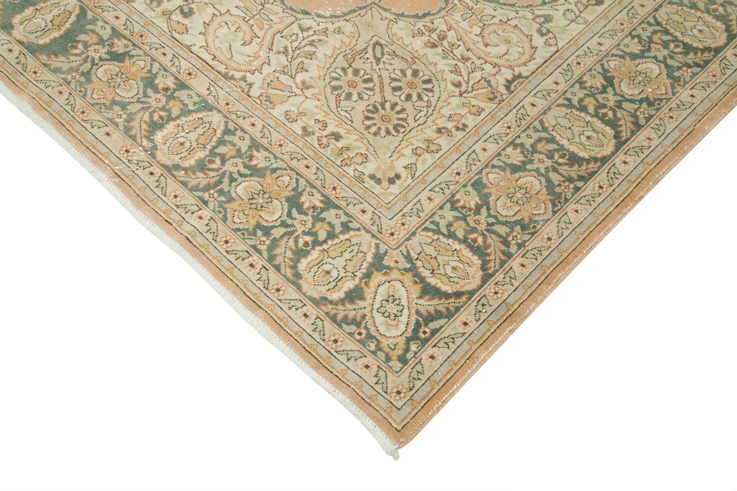 7x10 Beige Vintage Rug - 37857