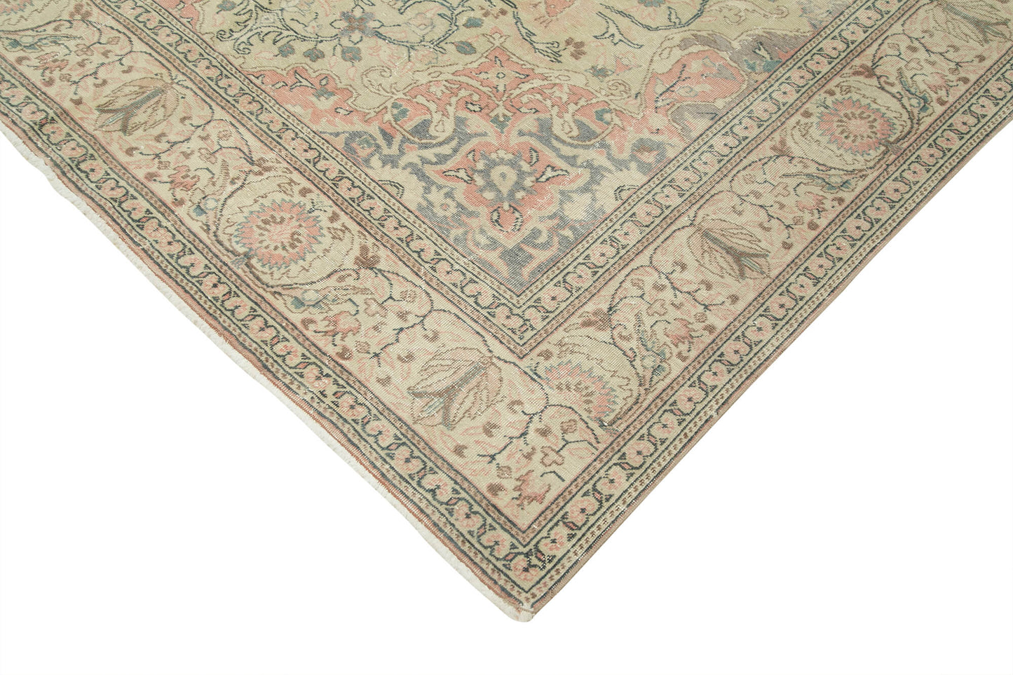 6x9 Beige Vintage Rug - 37859